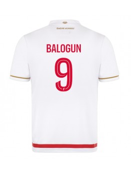 Billige AS Monaco Folarin Balogun #9 Hjemmedrakt 2025-26 Kortermet
